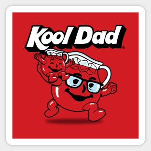 Cool 80's Retro Best Dad Gift Father's Day Sticker